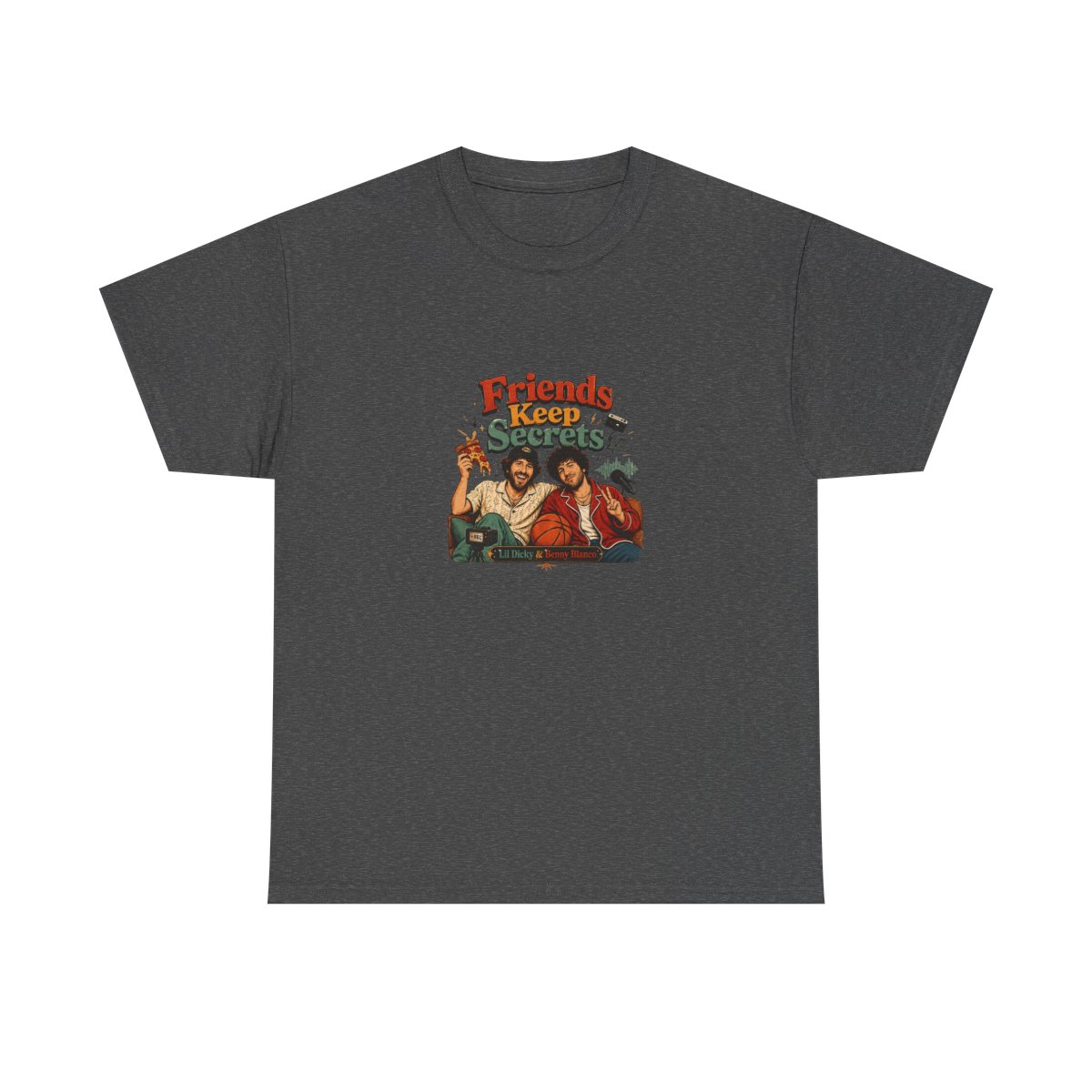 Friends Keep Secrets T-Shirt - alternate angle 2, merchandise