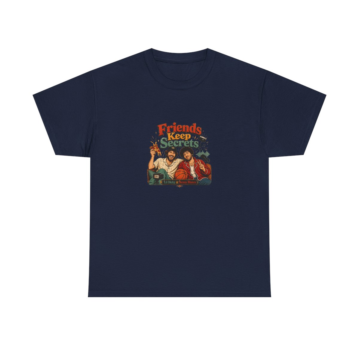 Friends Keep Secrets T-Shirt - alternate angle 4, merchandise
