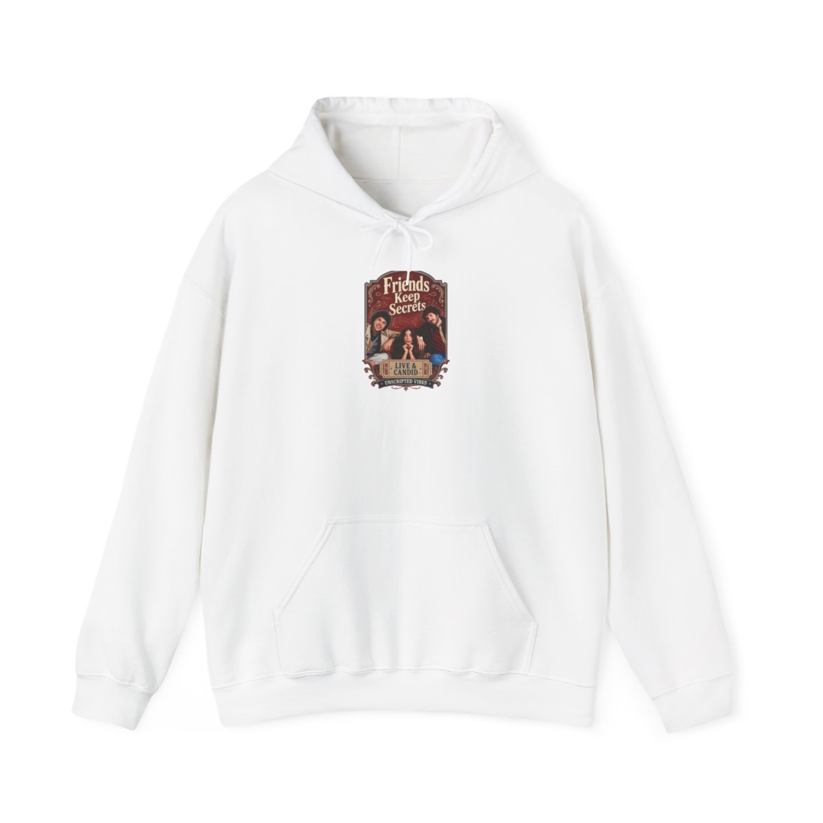 Friends Keep Secrets "Live & Candid." Hoodie - Official Hoodies merchandise