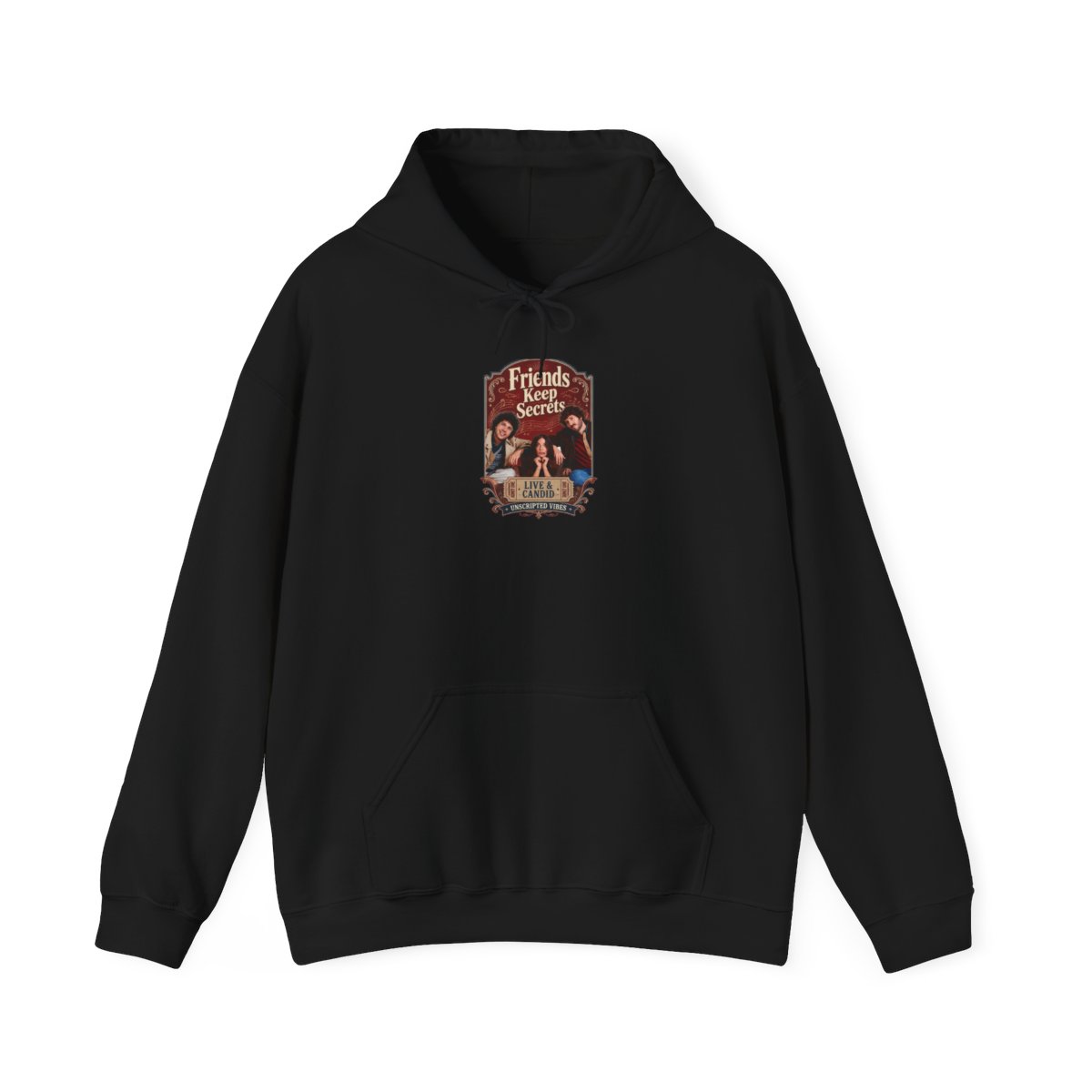 Friends Keep Secrets "Live & Candid." Hoodie