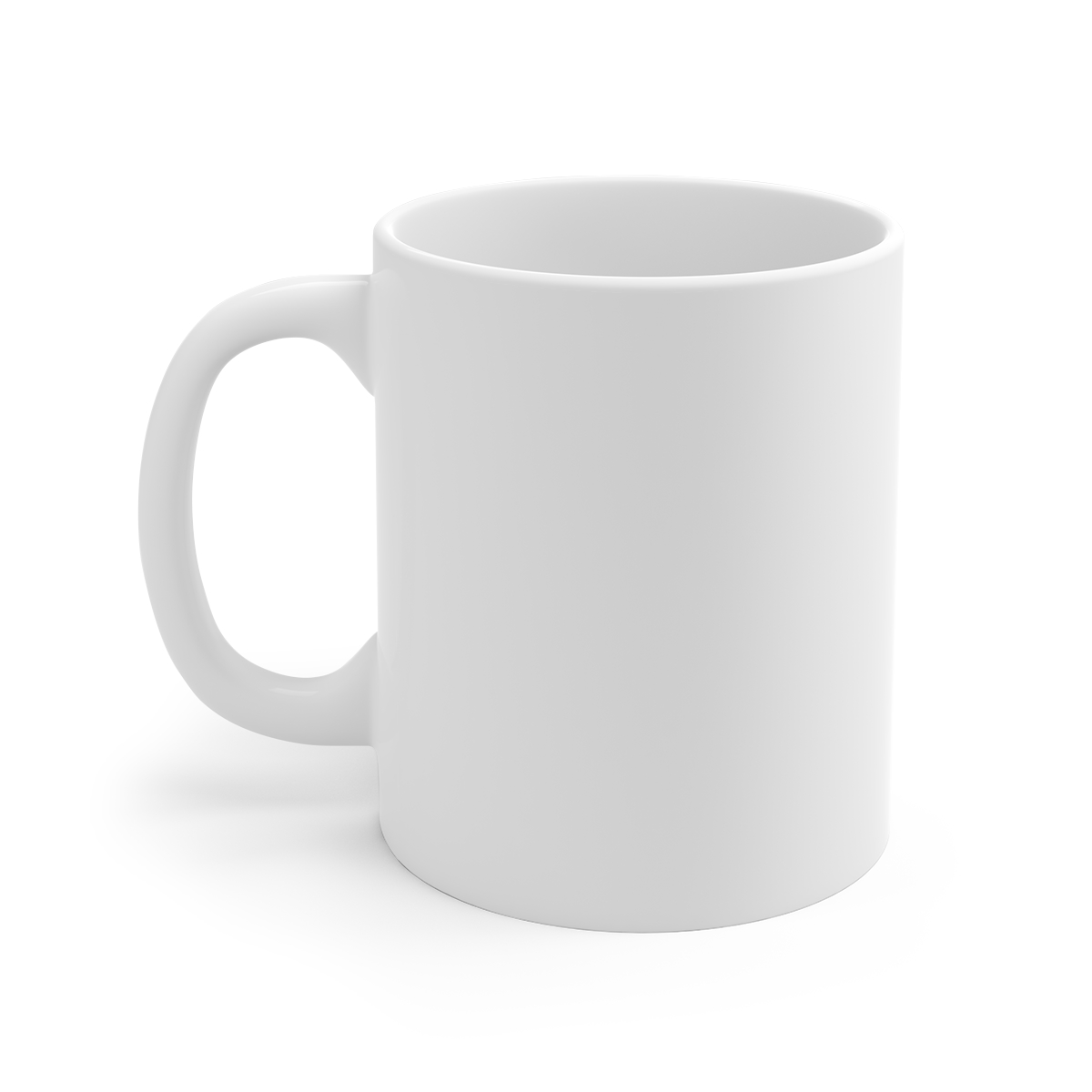 Friends Keep Secrets "Live & Candid." White Mug - alternate angle 2, merchandise